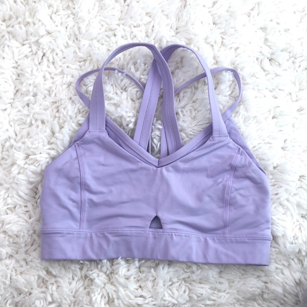 Lavender/ Purple Lululemon Athletica Sports Bra